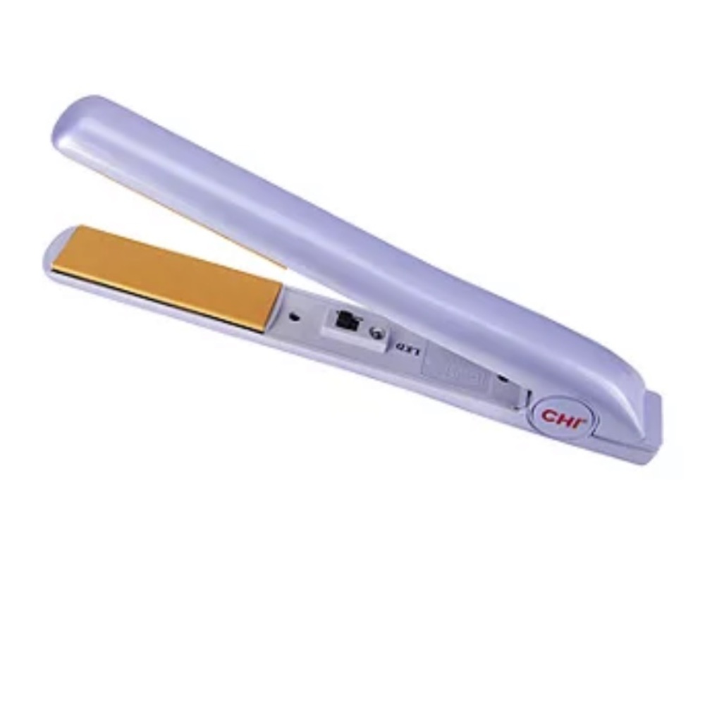 NEW IN BOX CHI 1 inch HAIR STRAIGHTENER CERAMIC FLAT IRON SPECIAL EDITION PURPLE